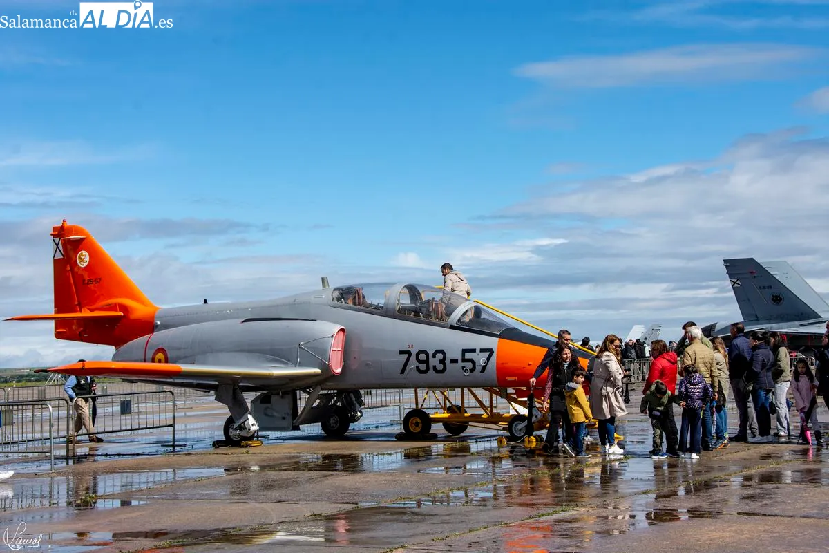 Jornada de puertas abiertas en la  Base Aérea de Matacán. Foto de Manuel Lamas