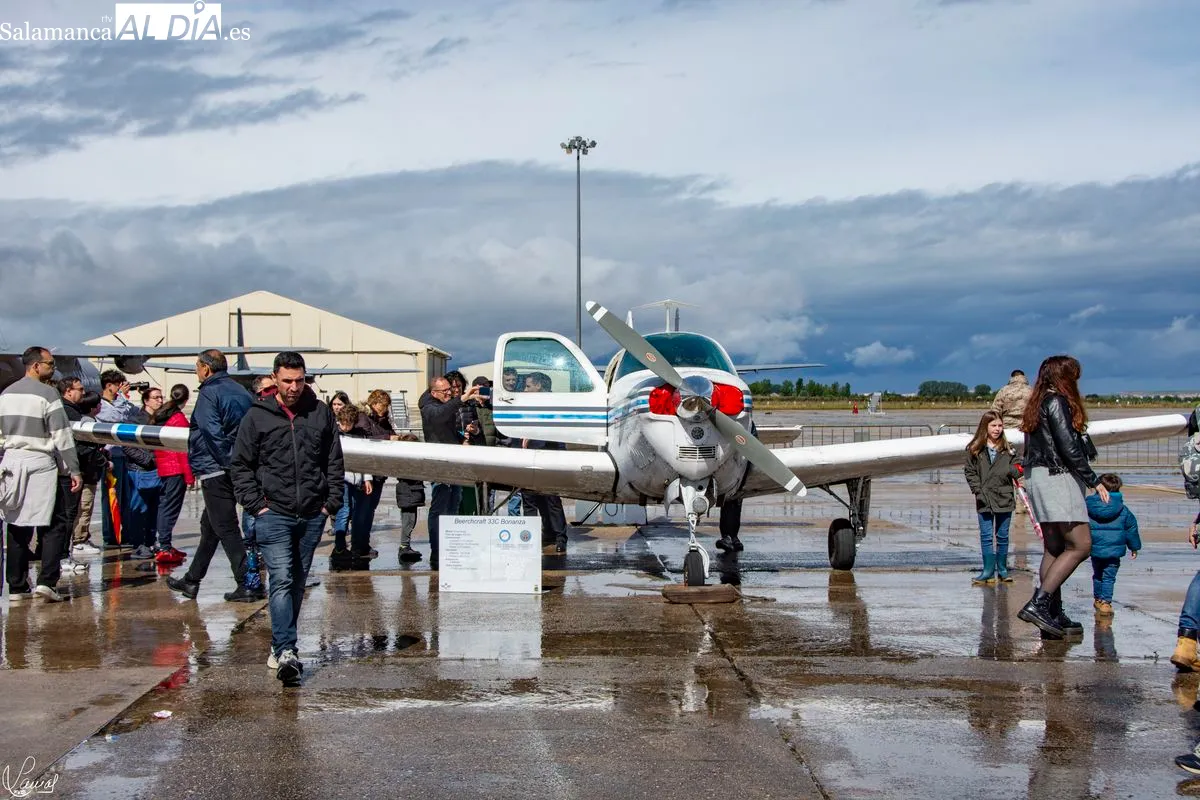 Jornada de puertas abiertas en la  Base Aérea de Matacán. Foto de Manuel Lamas