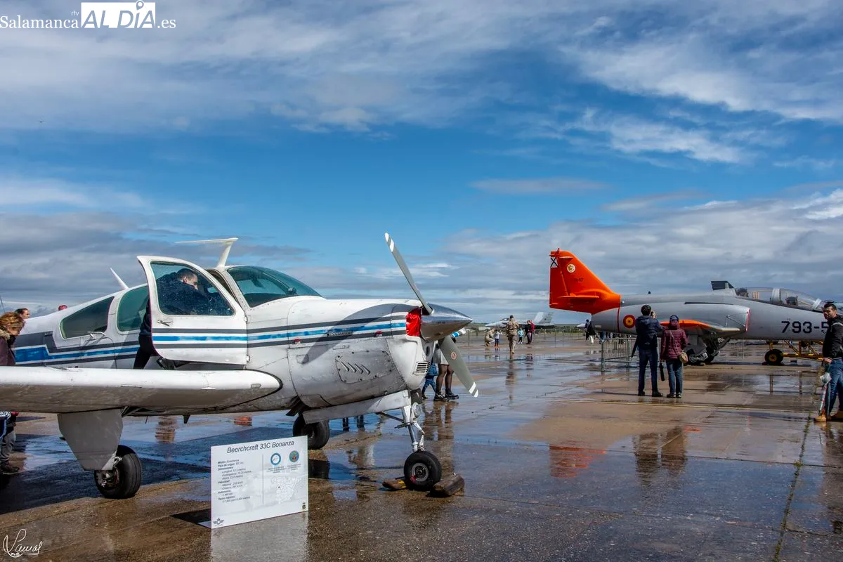 Jornada de puertas abiertas en la  Base Aérea de Matacán. Foto de Manuel Lamas