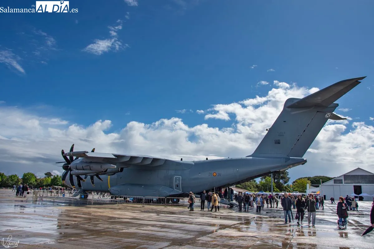 Jornada de puertas abiertas en la  Base Aérea de Matacán. Foto de Manuel Lamas