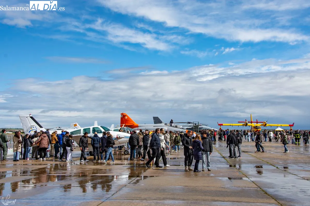 Jornada de puertas abiertas en la  Base Aérea de Matacán. Foto de Manuel Lamas