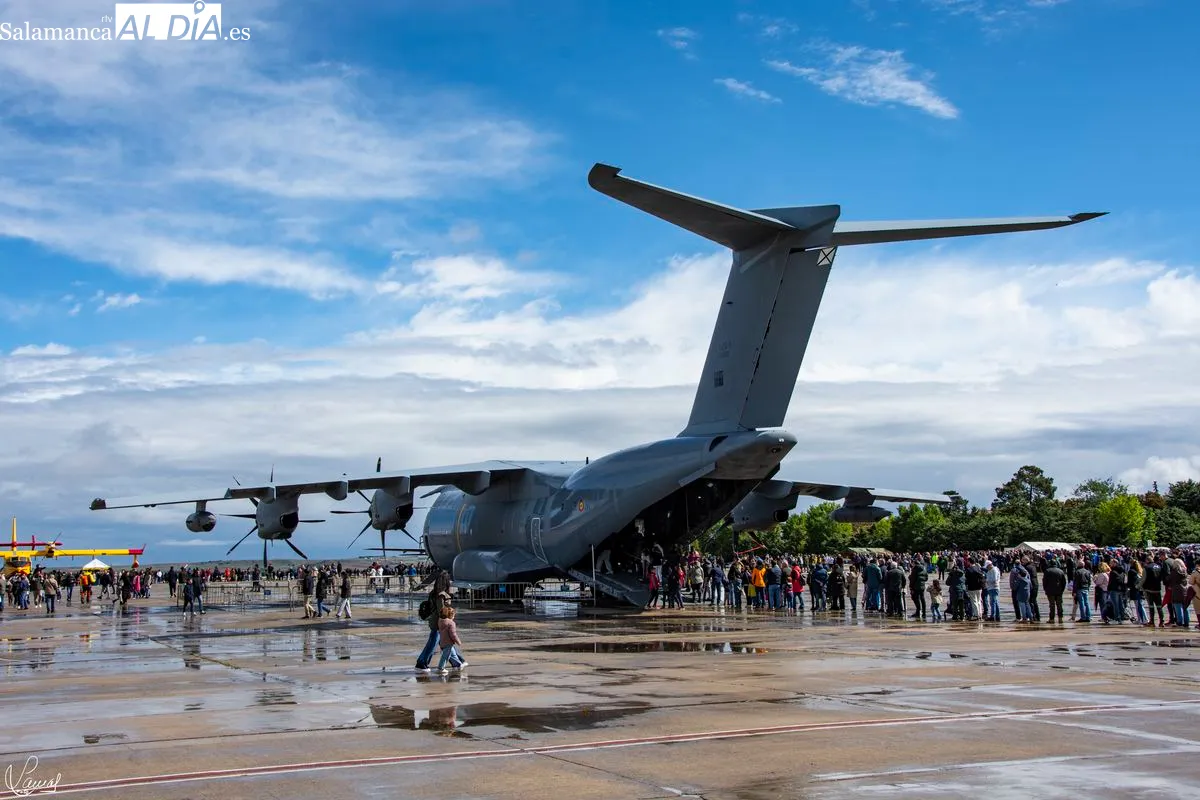 Jornada de puertas abiertas en la  Base Aérea de Matacán. Foto de Manuel Lamas