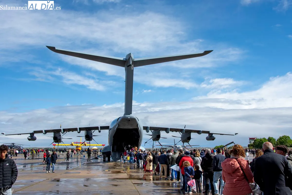 Jornada de puertas abiertas en la  Base Aérea de Matacán. Foto de Manuel Lamas