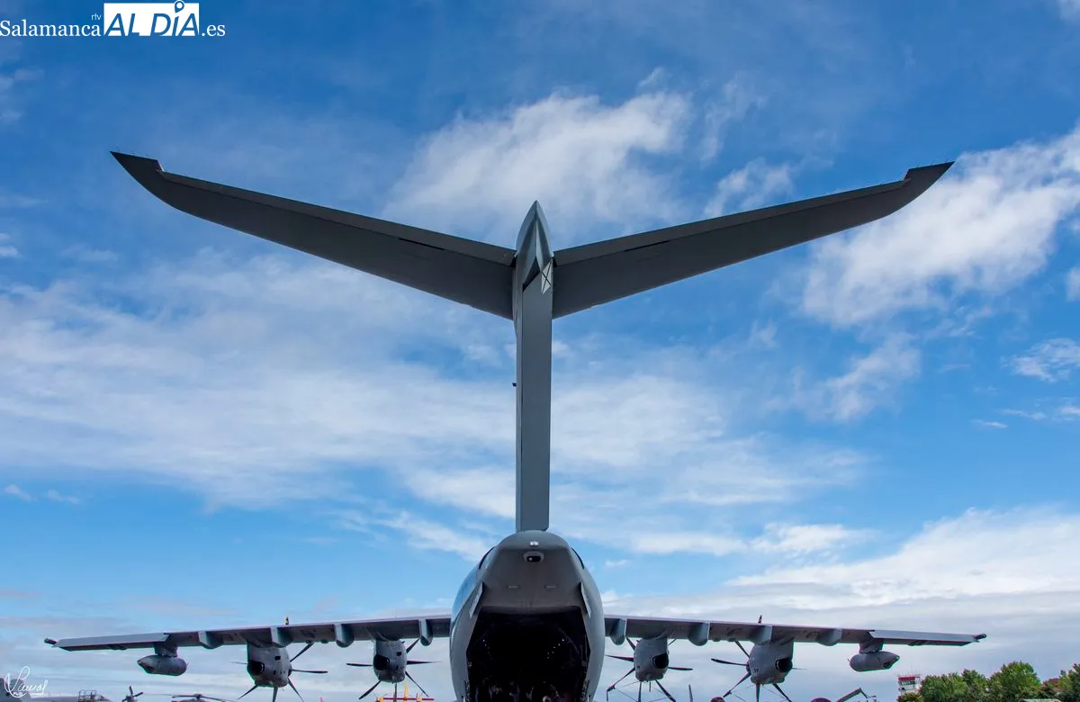 Jornada de puertas abiertas en la  Base Aérea de Matacán. Foto de Manuel Lamas