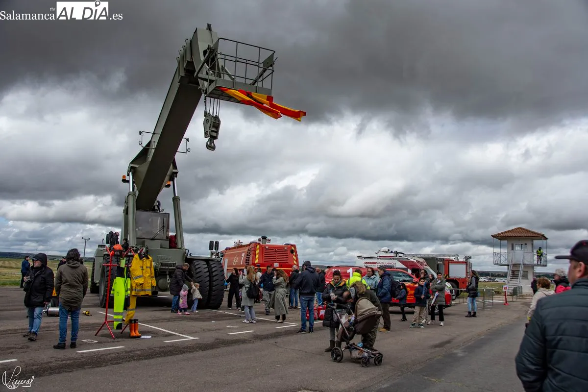 Jornada de puertas abiertas en la  Base Aérea de Matacán. Foto de Manuel Lamas