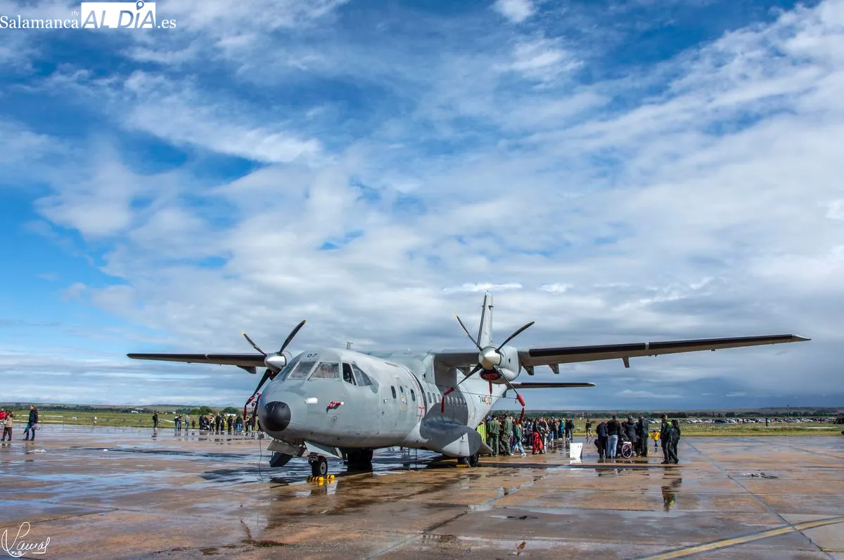 Jornada de puertas abiertas en la  Base Aérea de Matacán. Foto de Manuel Lamas