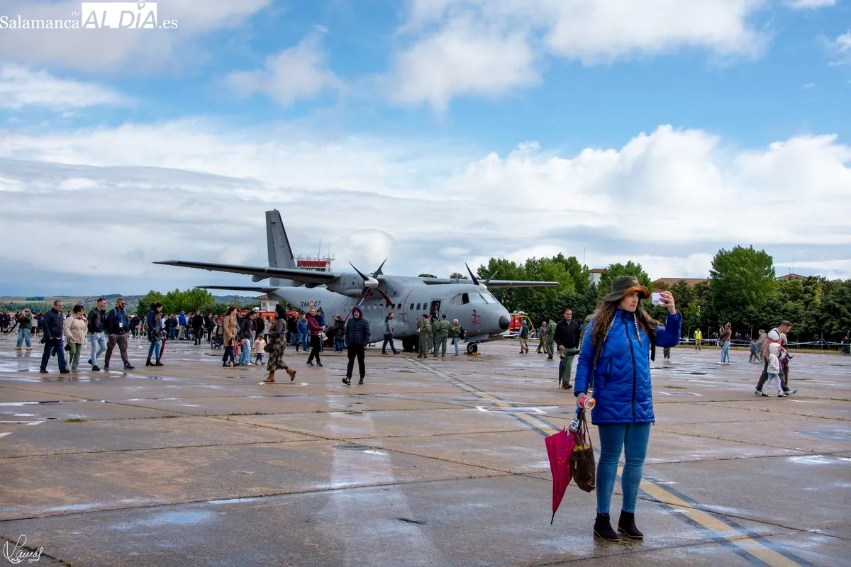 Jornada de puertas abiertas en la  Base Aérea de Matacán. Foto de Manuel Lamas
