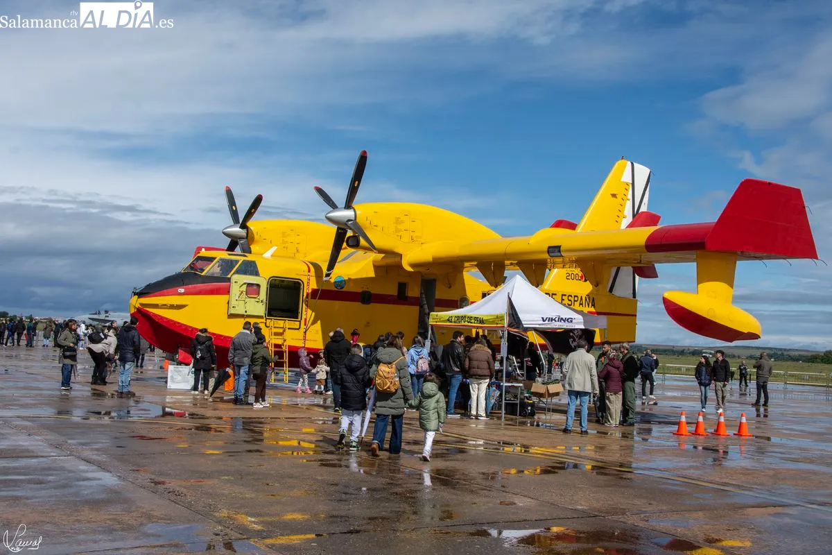 Jornada de puertas abiertas en la  Base Aérea de Matacán. Foto de Manuel Lamas