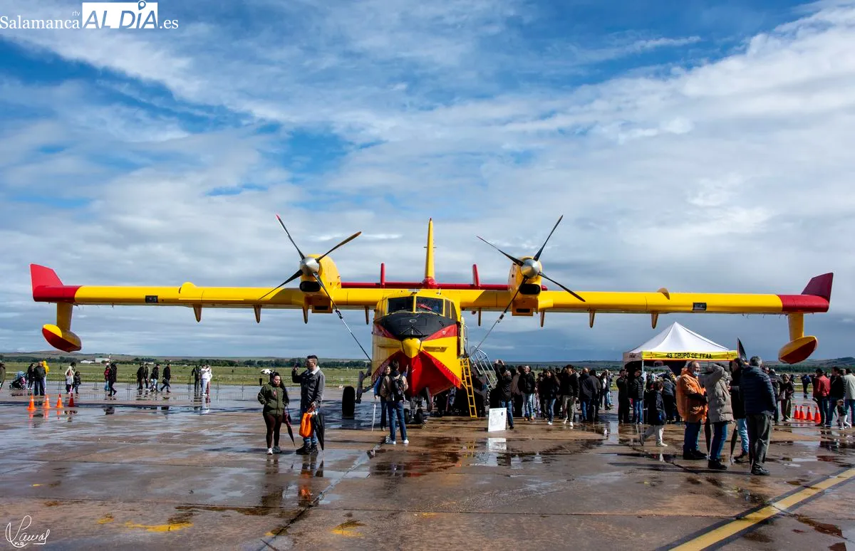 Jornada de puertas abiertas en la  Base Aérea de Matacán. Foto de Manuel Lamas