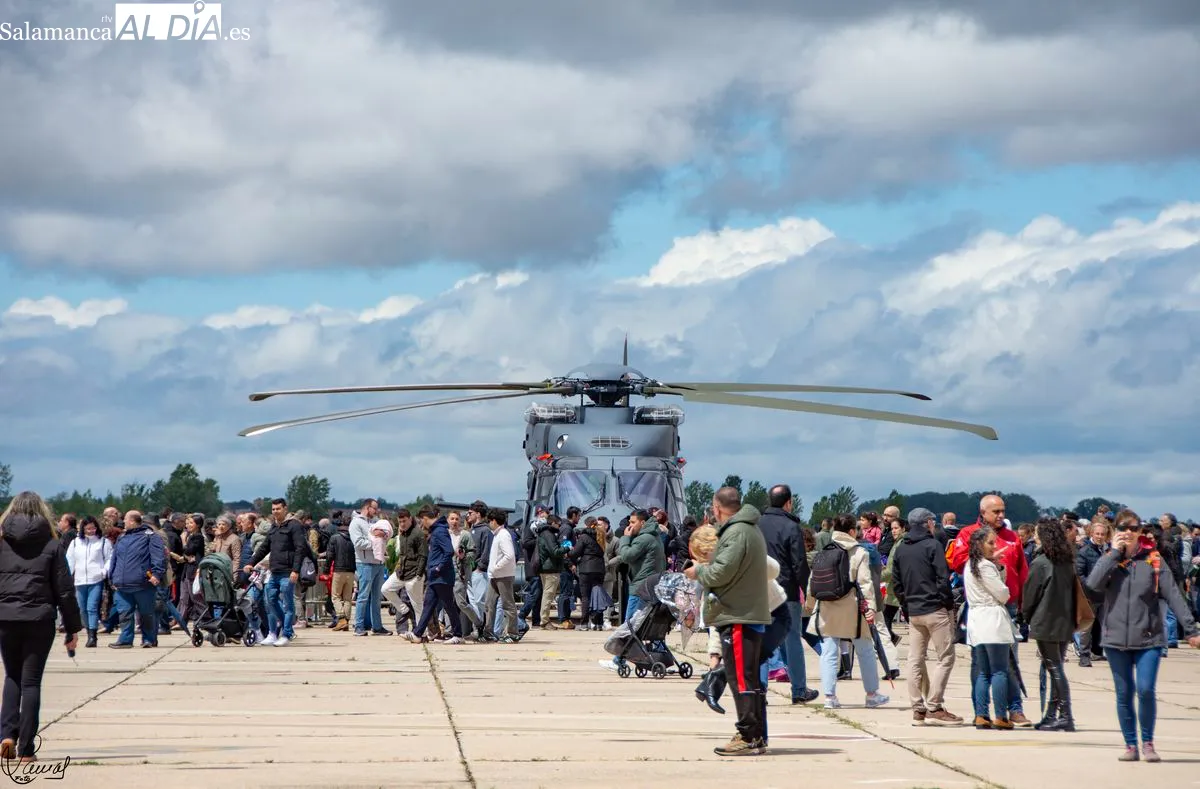Éxito en la jornada de puertas abiertas de la Base Aérea de Matacán