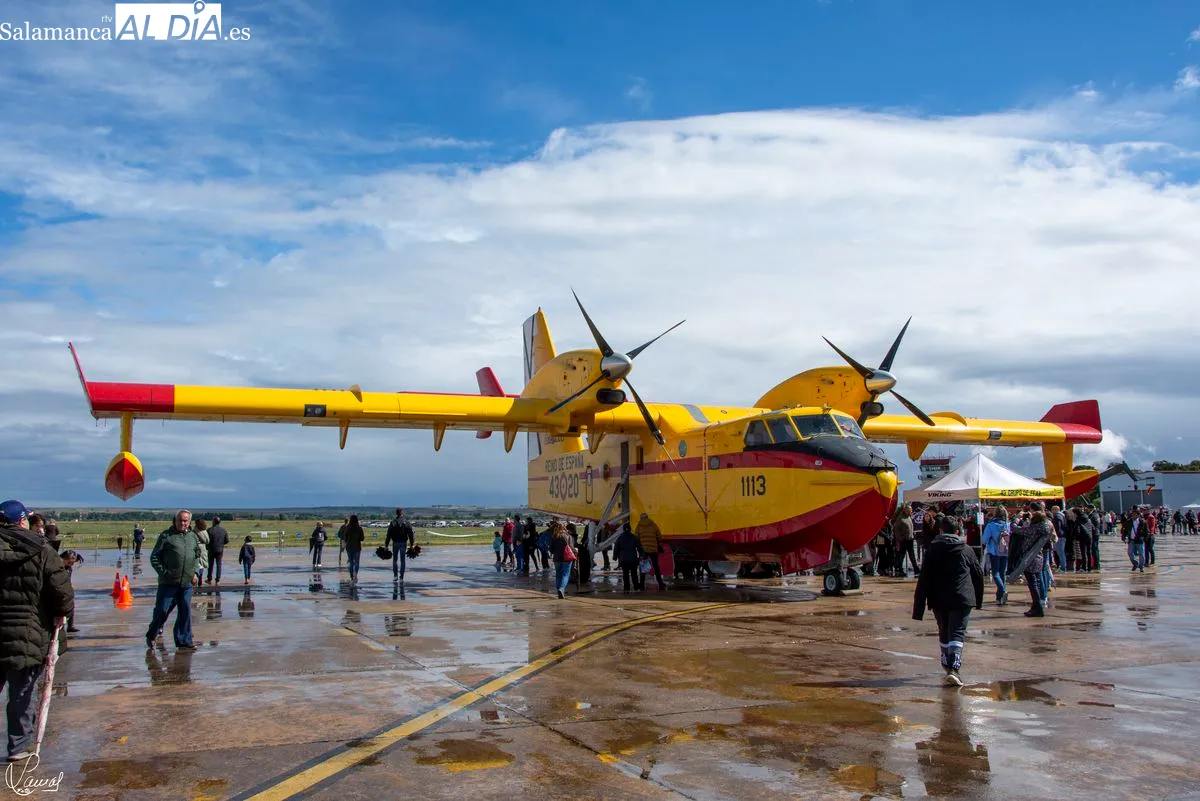 Jornada de puertas abiertas en la  Base Aérea de Matacán. Foto de Manuel Lamas
