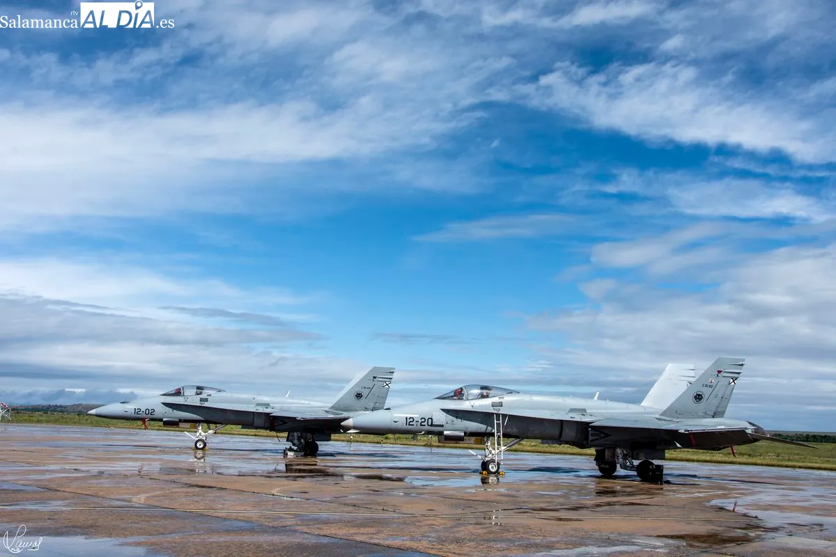 Jornada de puertas abiertas en la  Base Aérea de Matacán. Foto de Manuel Lamas