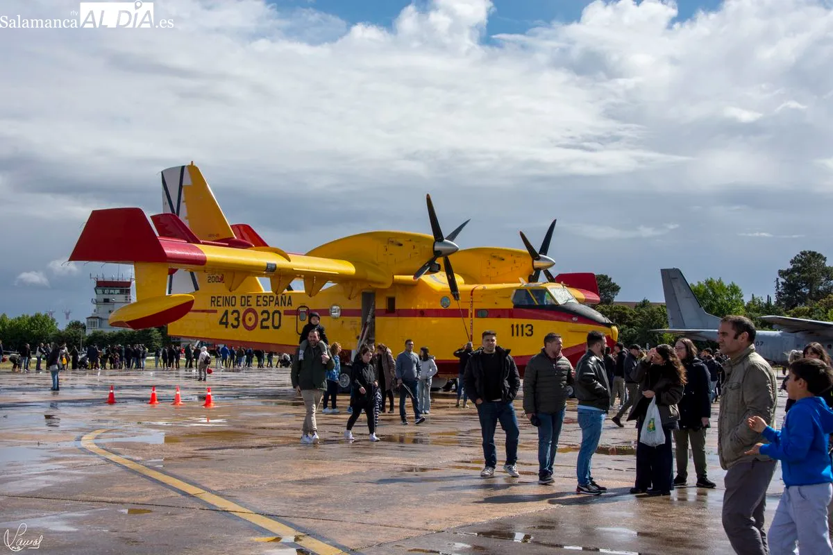 Jornada de puertas abiertas en la  Base Aérea de Matacán. Foto de Manuel Lamas