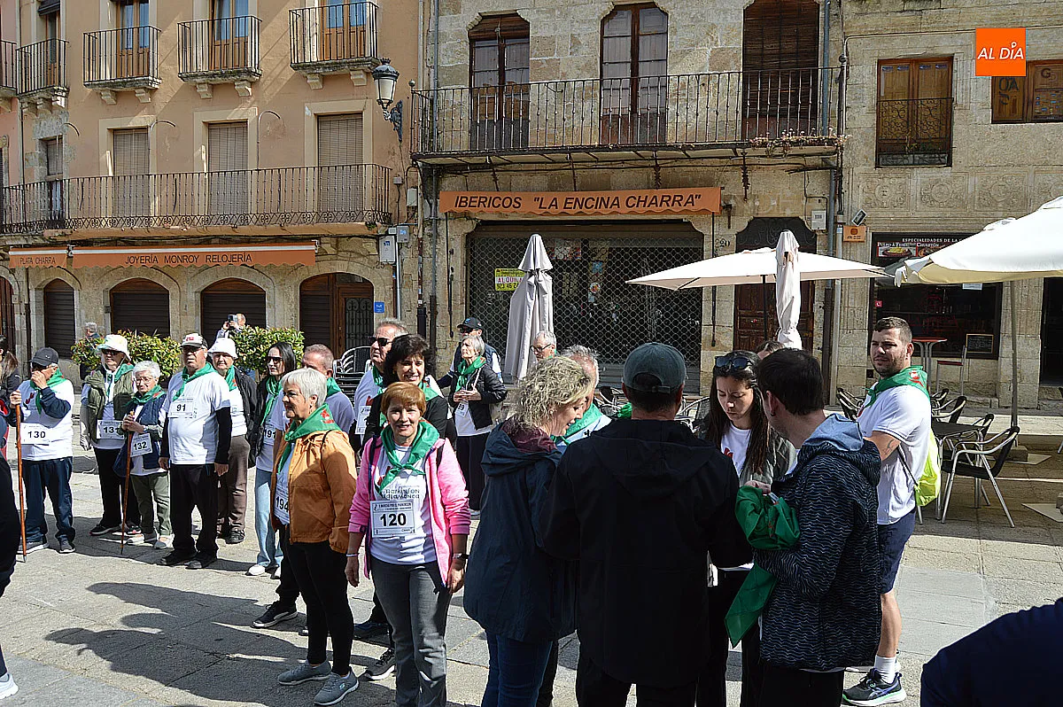 Foto 11 - La marcha solidaria por el p&aacute;rkinson re&uacute;ne a 235 personas en Ciudad Rodrigo