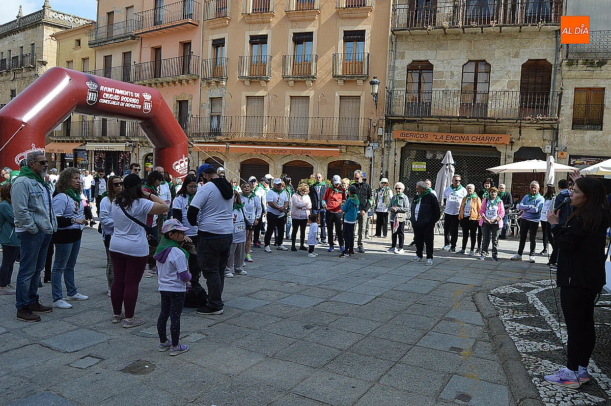 Foto 5 - La marcha solidaria por el p&aacute;rkinson re&uacute;ne a 235 personas en Ciudad Rodrigo