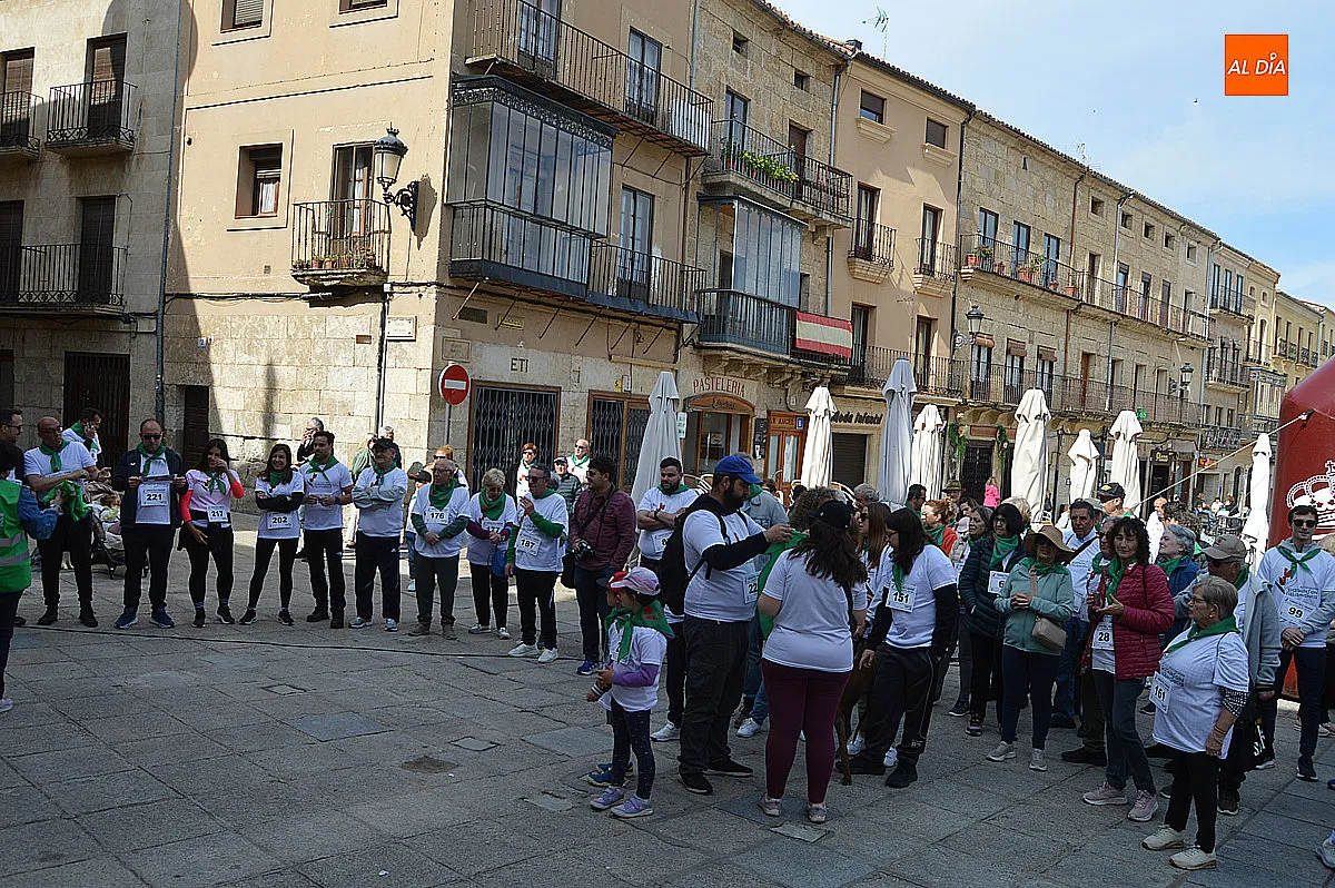 Foto 10 - La marcha solidaria por el p&aacute;rkinson re&uacute;ne a 235 personas en Ciudad Rodrigo