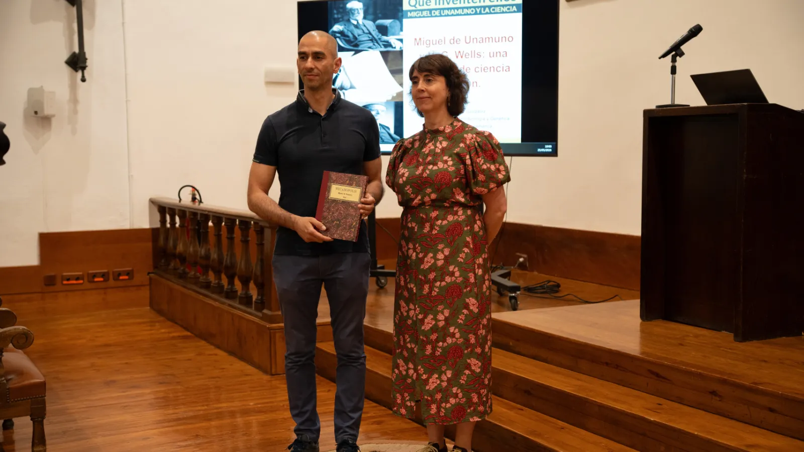 Foto 3 - El rescate de 'Mecan&oacute;polis' desvela la estrecha relaci&oacute;n entre Unamuno y H.G. Wells