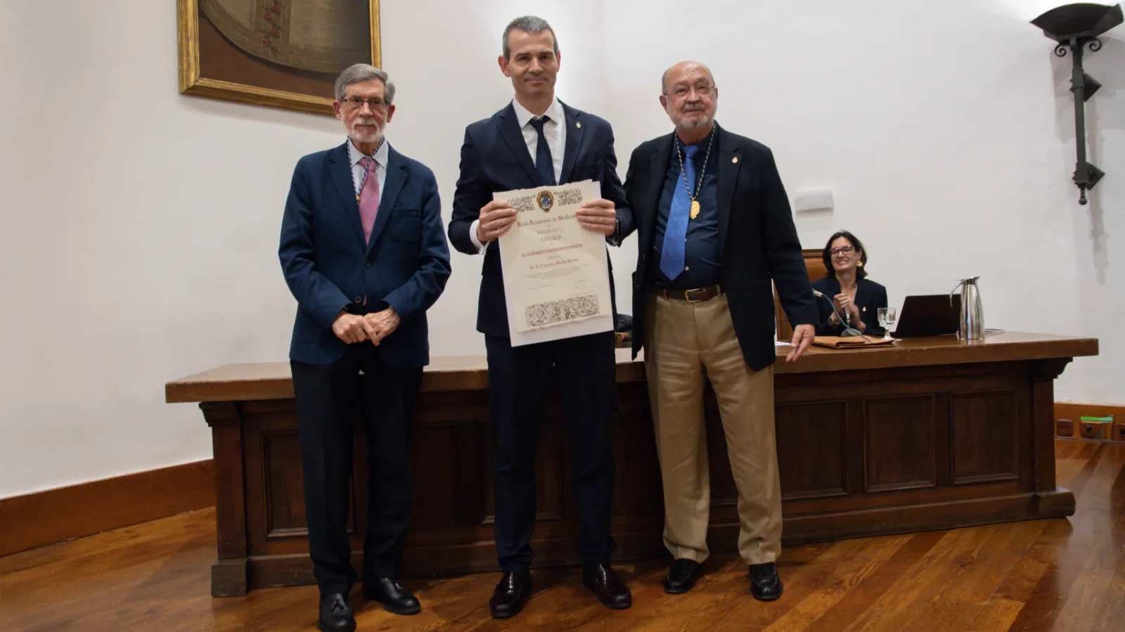 Francisco Martín Herrero ingresa en la Real Academia de Medicina