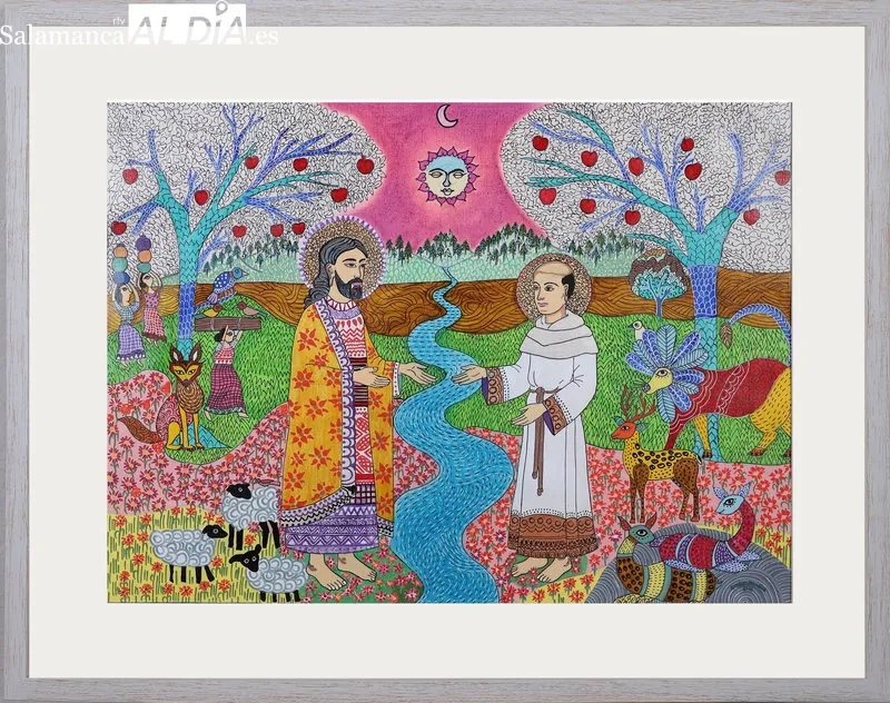 Foto 6 - 'La Llama del Alma en L&iacute;neas Pintadas' une a los m&iacute;sticos espa&ntilde;oles con el arte de la India en Alba de Tormes