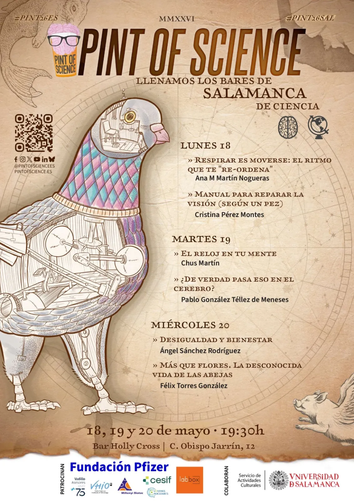 Foto 5 - Investigadores de la USAL llevan la ciencia a los bares. Fechas y horarios de las 18 charlas