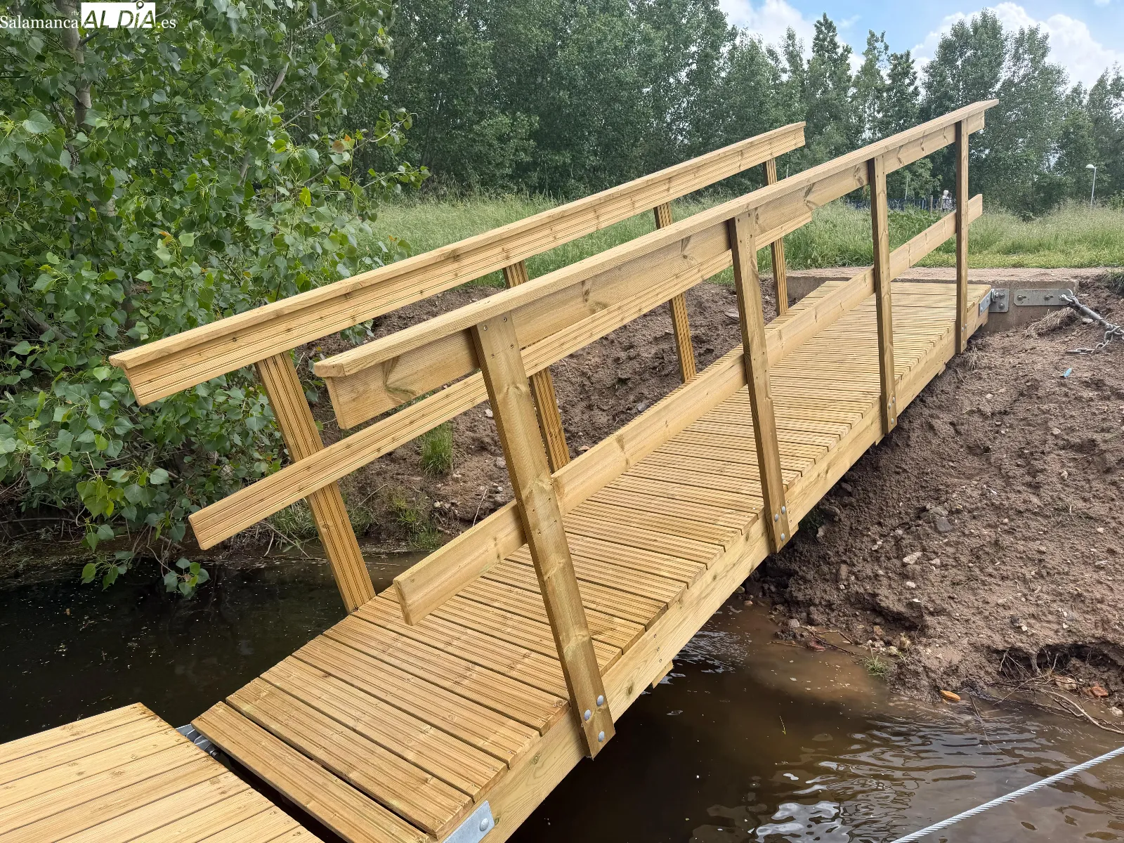 FOTOS | Así es el nuevo embarcadero del Tormes para disfrutar del río y la naturaleza sin salir de Salamanca 