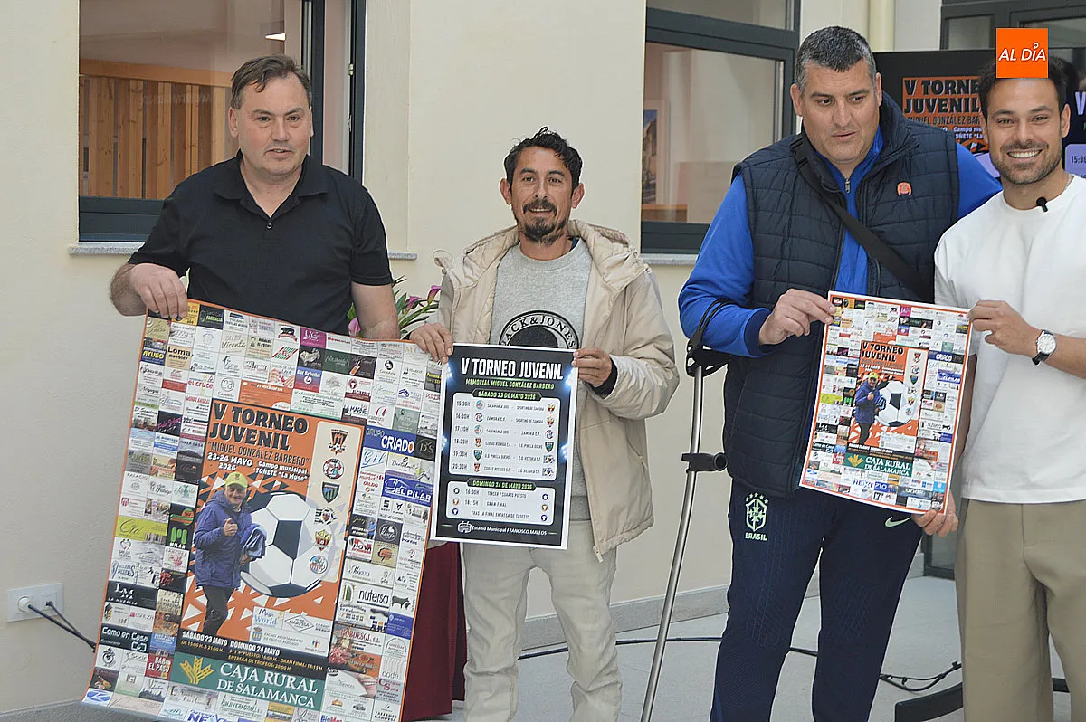 Presentación del V V Torneo Juvenil Miguel González