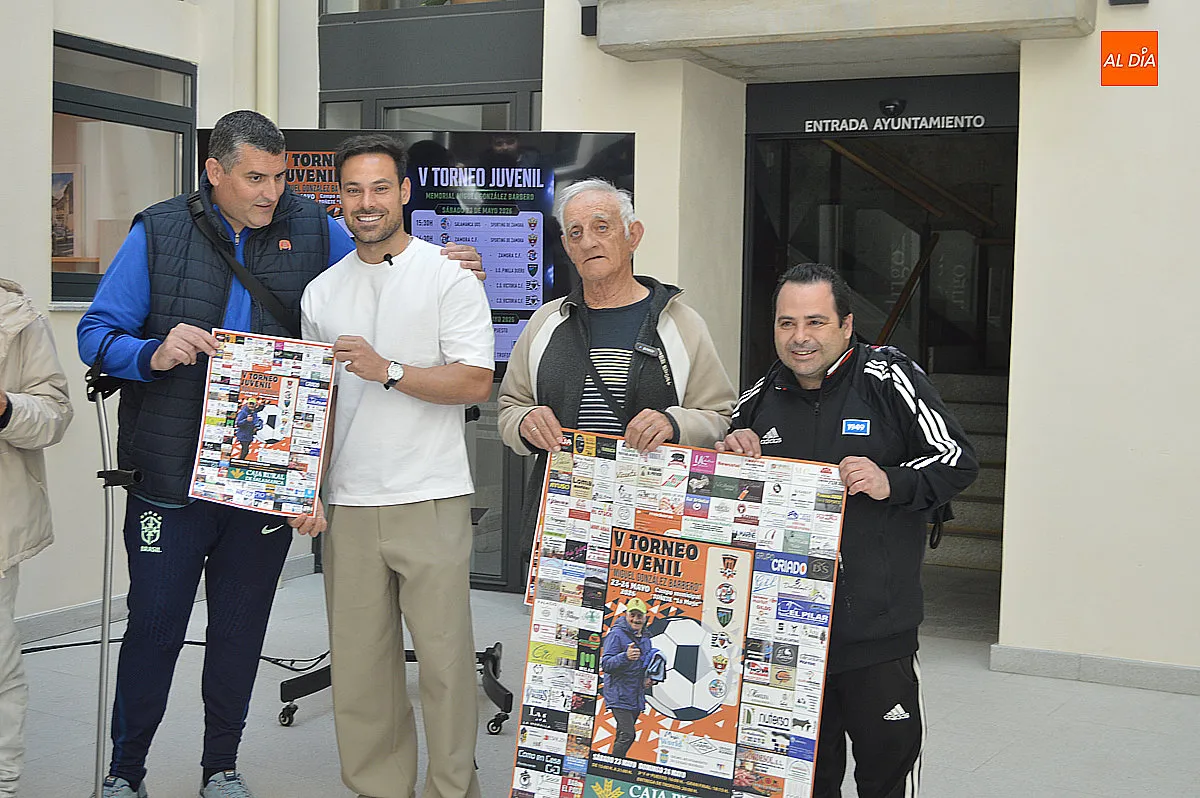 Presentación del V V Torneo Juvenil Miguel González