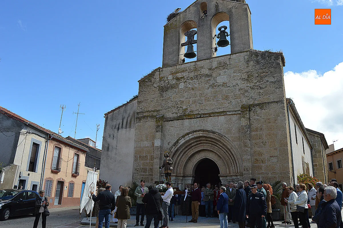 Foto 2 - Devoci&oacute;n y tradici&oacute;n en Ciudad Rodrigo para honrar al patr&oacute;n de los agricultores en San Andr&eacute;s 