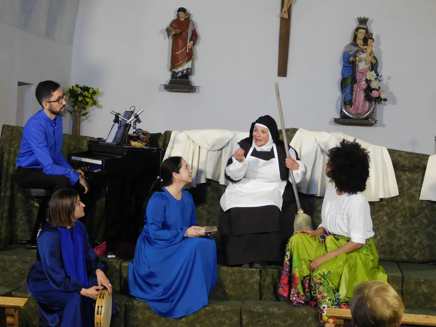 Representación de ‘Juan, el espíritu del amor’ en Villaseco de los Gamitos