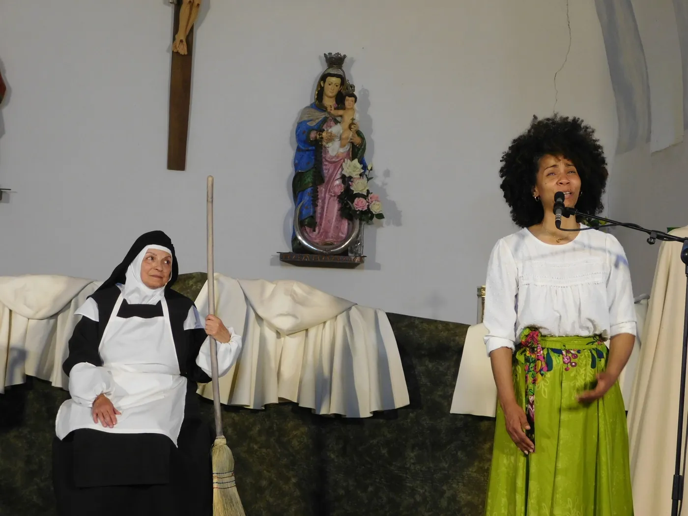 Representación de ‘Juan, el espíritu del amor’ en Villaseco de los Gamitos