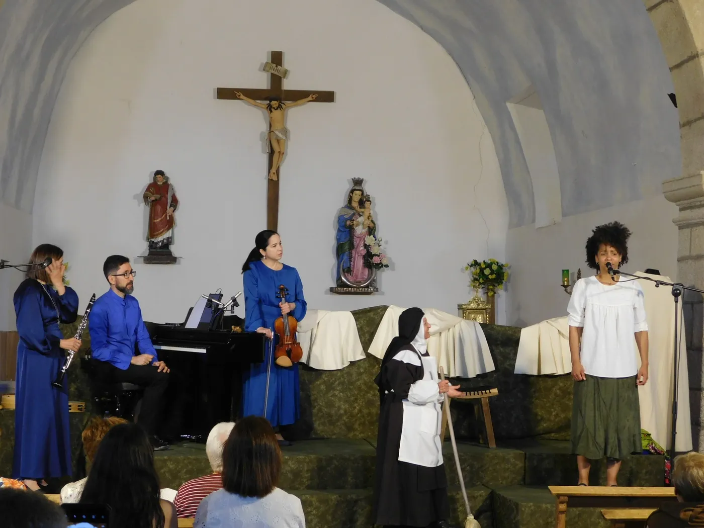 Representación de ‘Juan, el espíritu del amor’ en Villaseco de los Gamitos