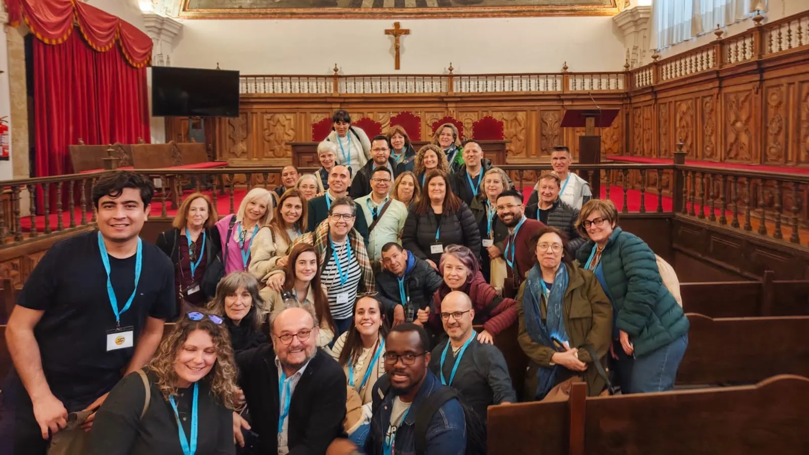 Foto 2 -  40 Profesores de Religi&oacute;n de Madrid recorren Ciudad Rodrigo y Salamanca