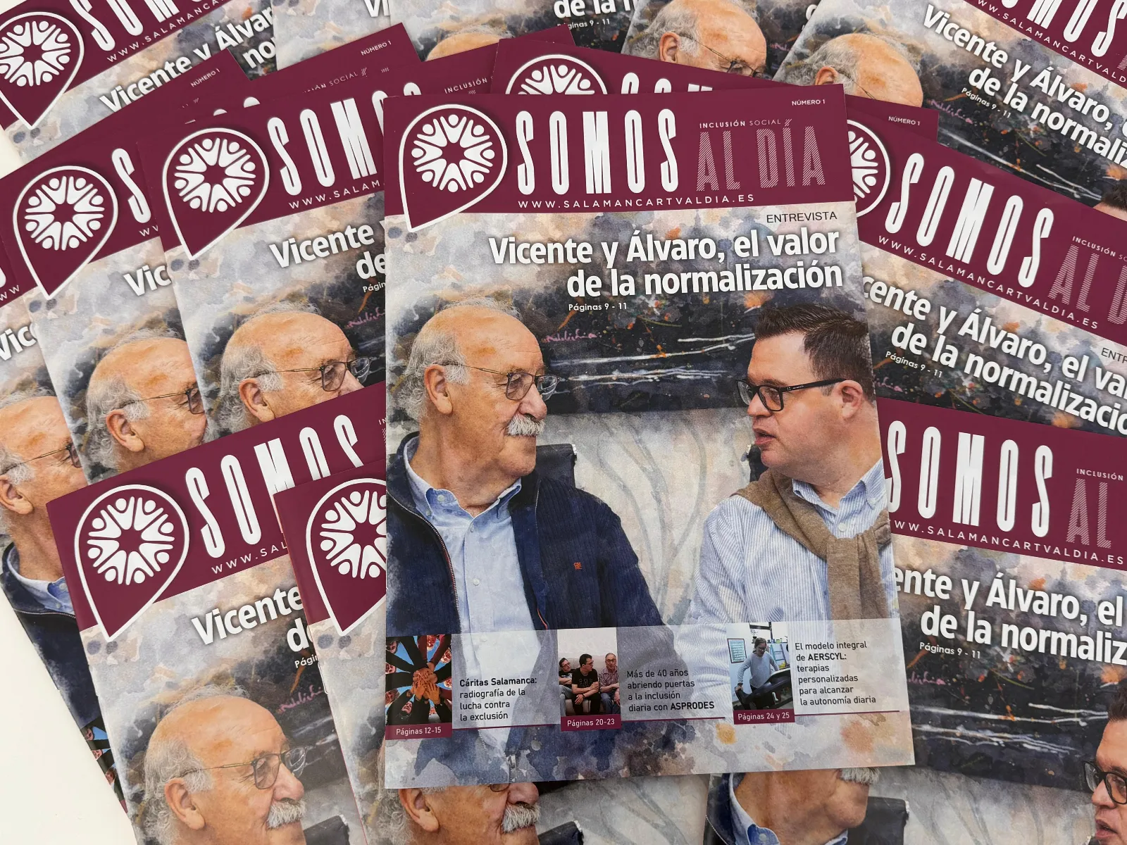 Nace la revista SOMOS de inclusión social en Salamanca