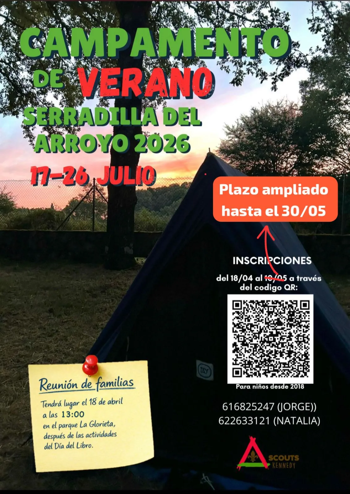Campamento Grupo Scout Kennedy: amplían plazo inscripción