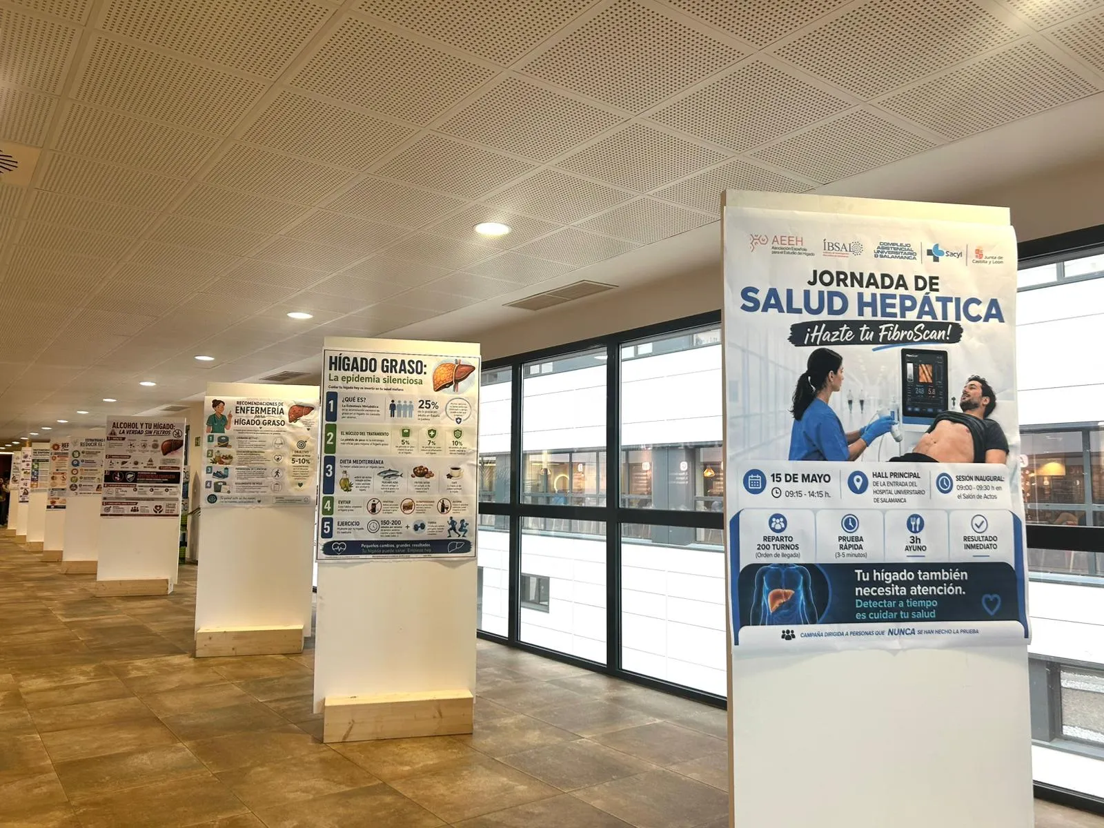 El Hospital de Salamanca realiza pruebas rápidas para detectar enfermedades del hígado