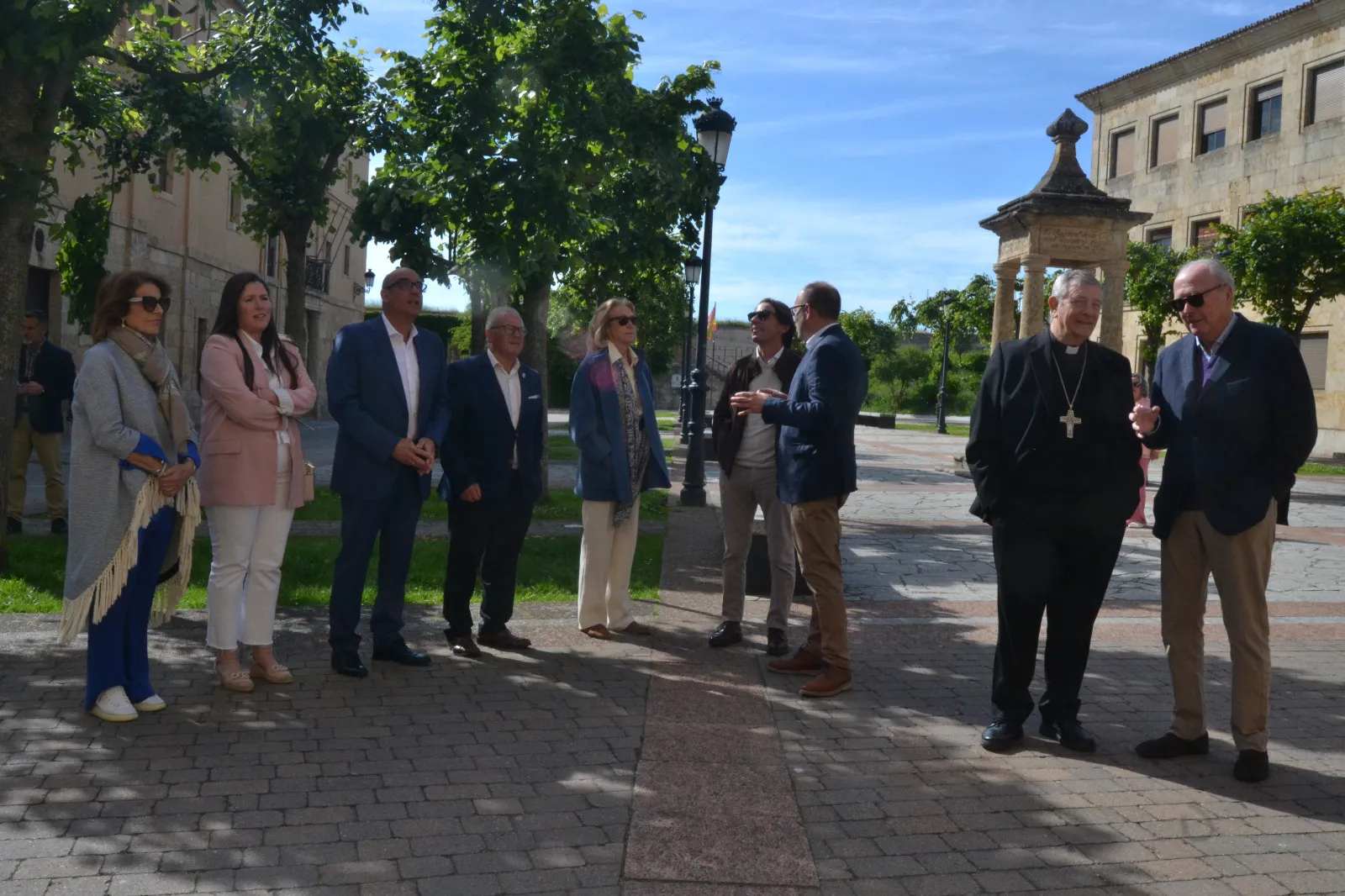 Visita de Aznar 