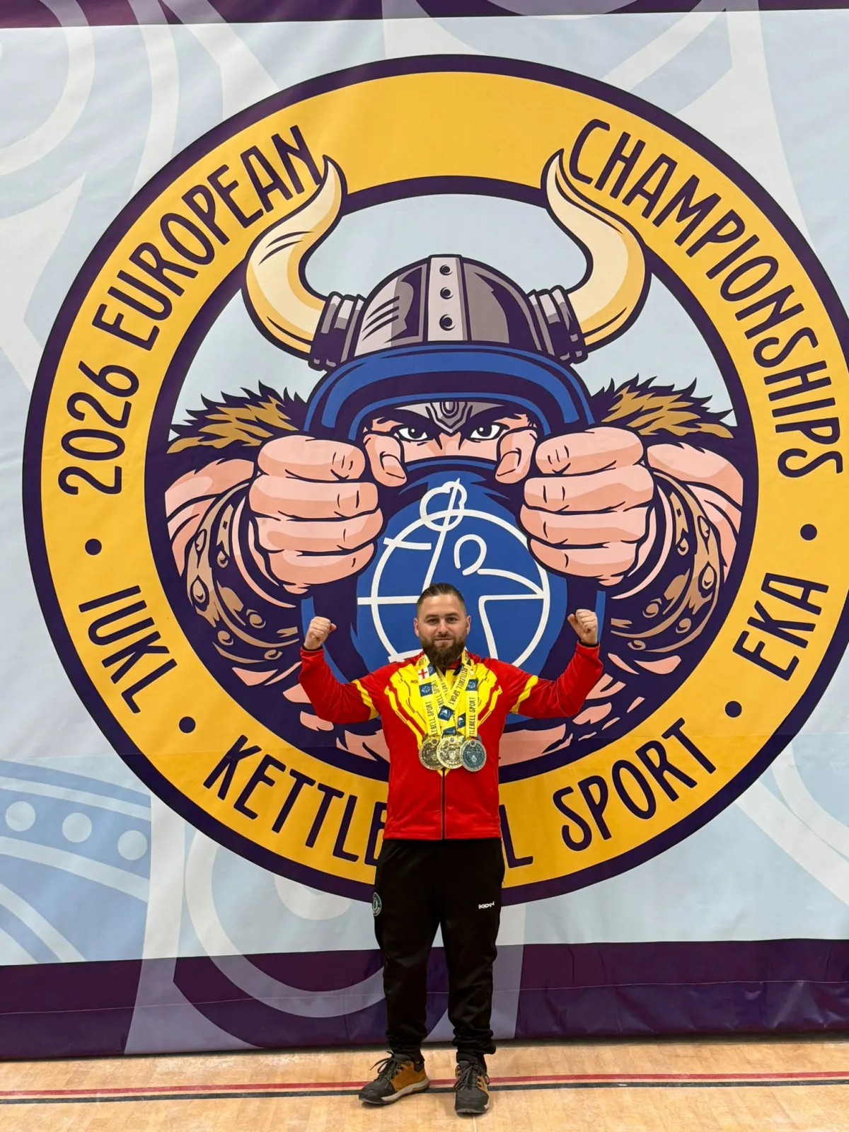 Foto 3 - La Asociaci&oacute;n Kettlebell de Ciudad Rodrigo logra 13 medallas en el Europeo de Inglaterra