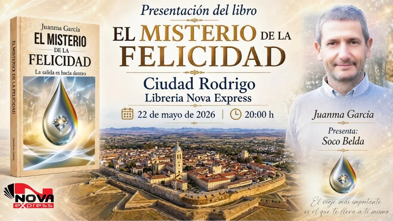 Juanma García presenta su libro en Ciudad Rodrigo