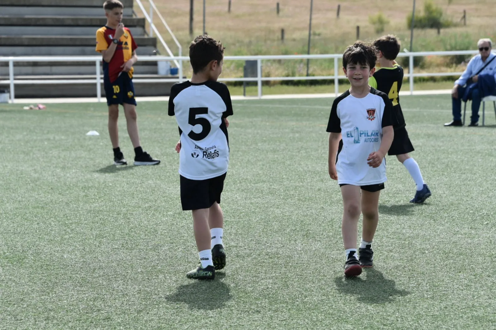Los pequeños de la cantera el Ciudad Rodrigo Club de Fútbol
