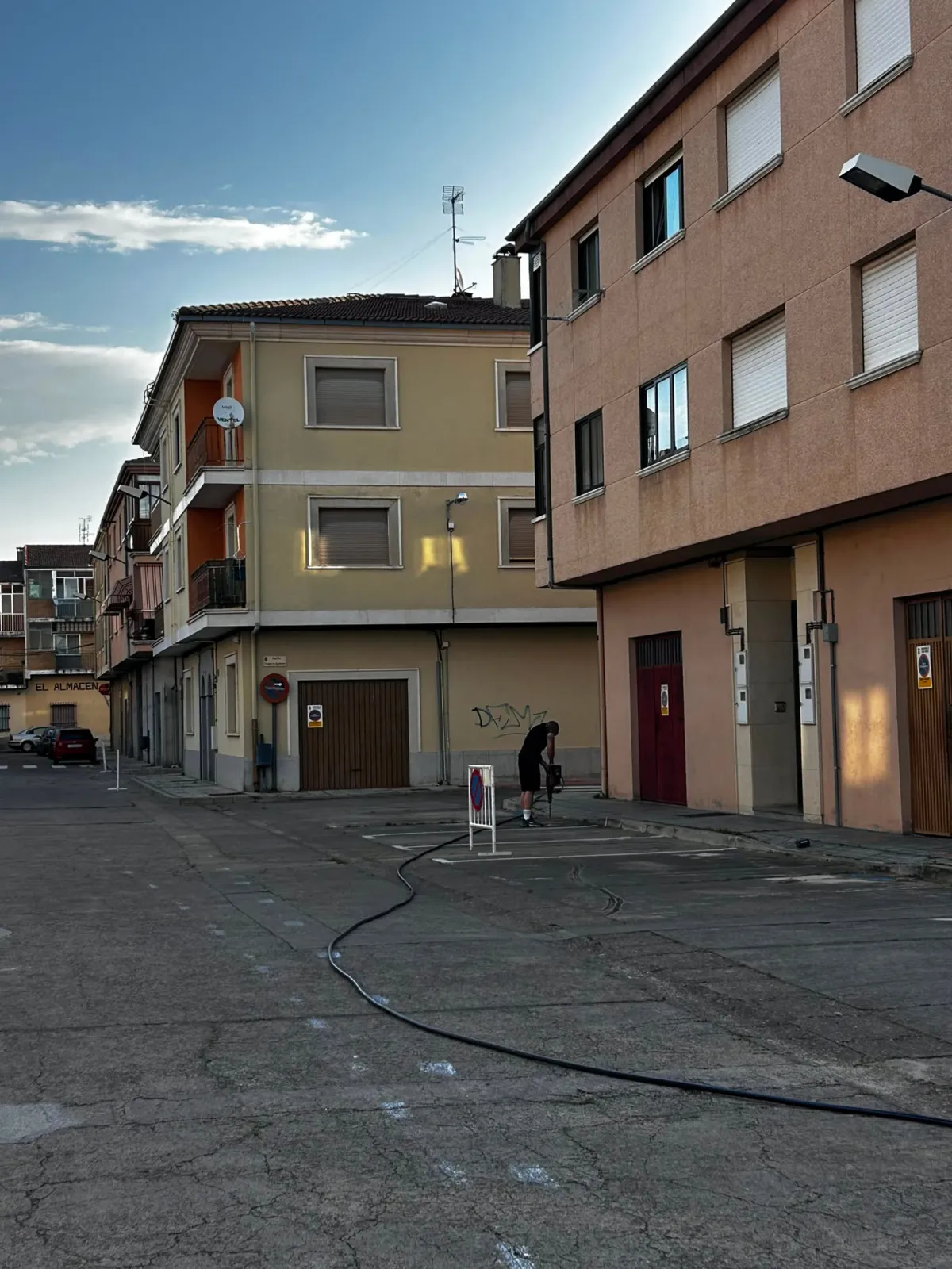Trabajos para la instalación de las 