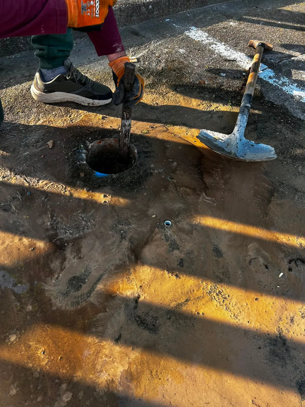 Trabajos para la instalación de las 