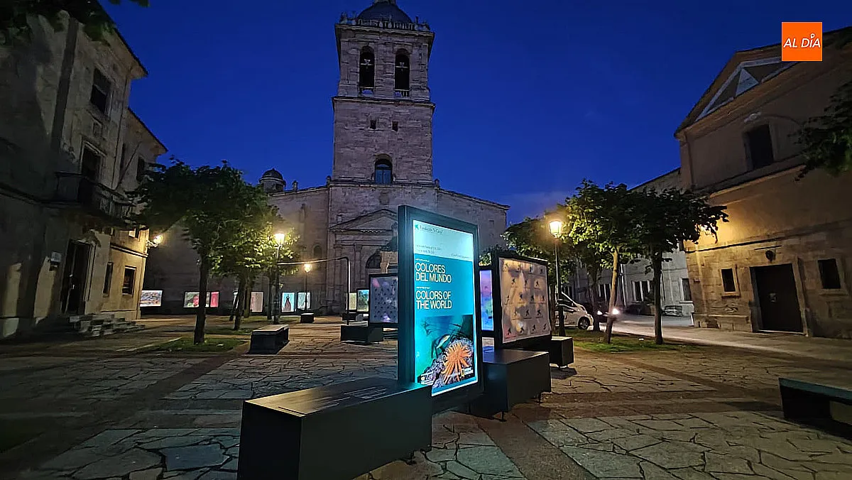 Foto 4 - Preparativos listos para la exposici&oacute;n 'Colores del mundo' de la Fundaci&oacute;n "la Caixa"