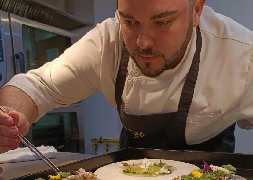 Álvaro Pacheco, quien representará al restaurante en el 59º Certamen Gastronómico de la Trucha