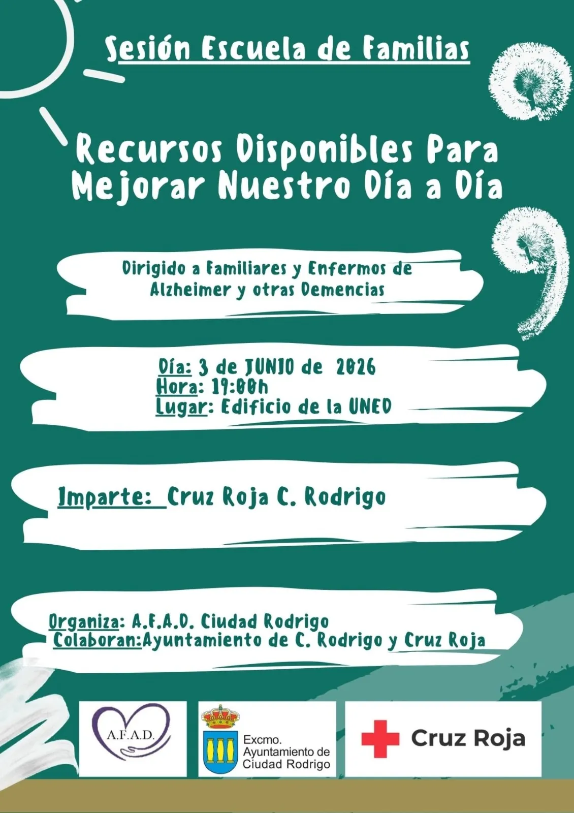 Alzheimer en Ciudad Rodrigo: recursos y apoyo a familias