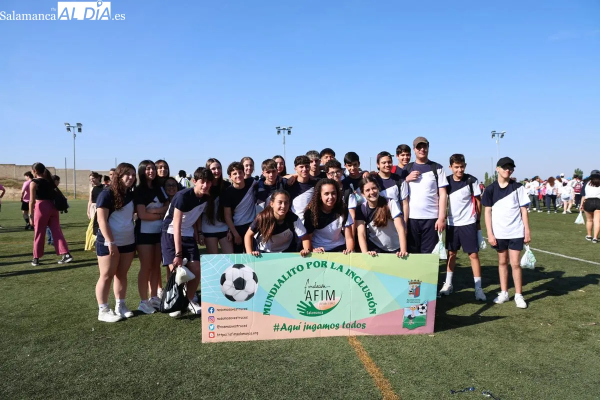 XI Mundialito por la Inclusión de la Fundación AFIM en los campos Ángel Pérez Huerta. Foto de David Sañudo