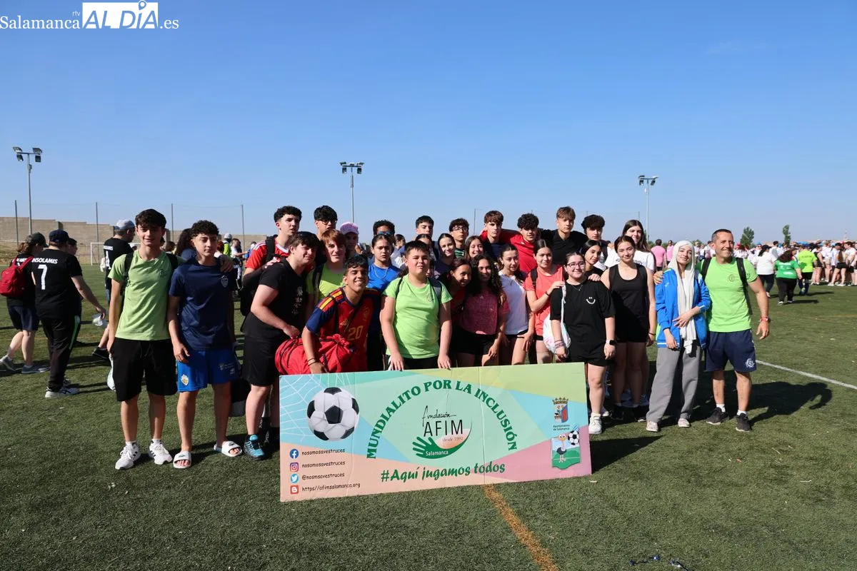 XI Mundialito por la Inclusión de la Fundación AFIM en los campos Ángel Pérez Huerta. Foto de David Sañudo