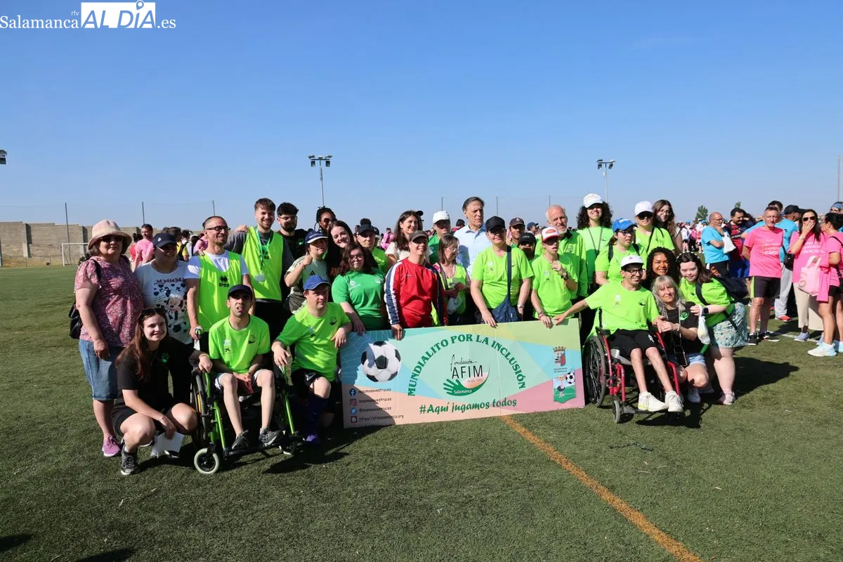 XI Mundialito por la Inclusión de la Fundación AFIM en los campos Ángel Pérez Huerta. Foto de David Sañudo