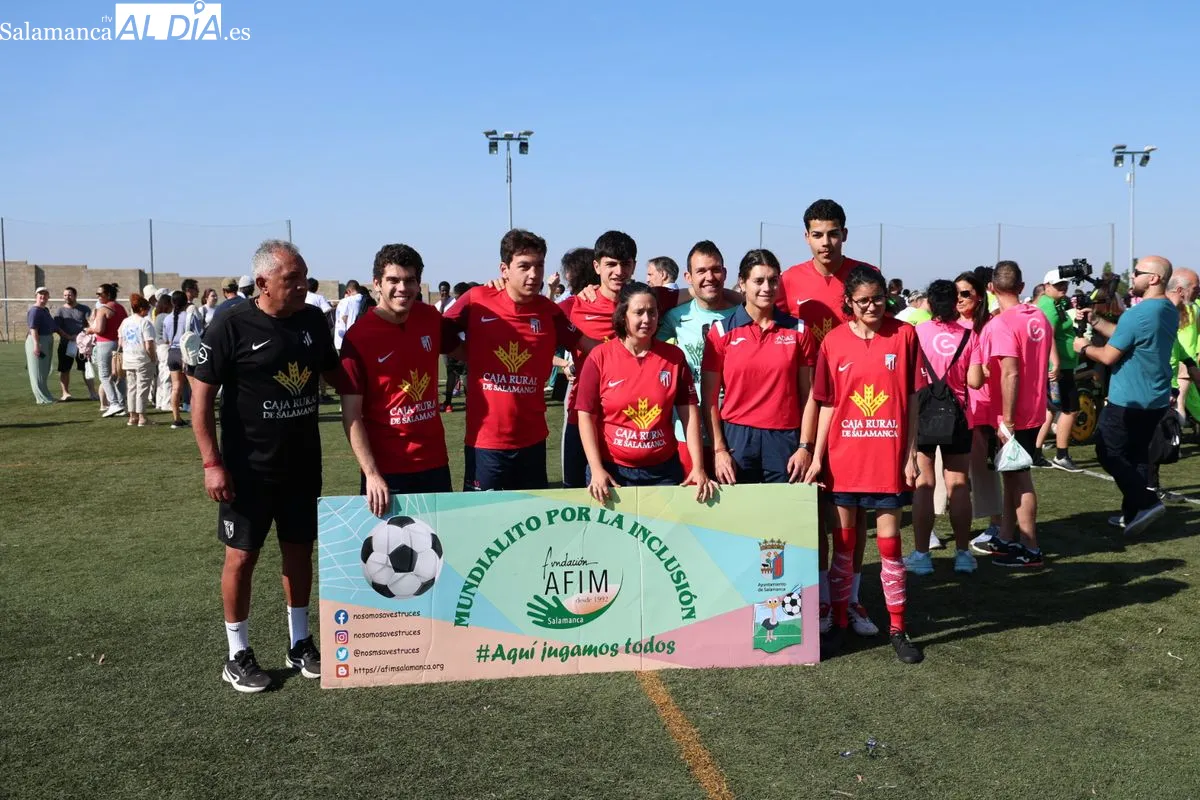 XI Mundialito por la Inclusión de la Fundación AFIM en los campos Ángel Pérez Huerta. Foto de David Sañudo