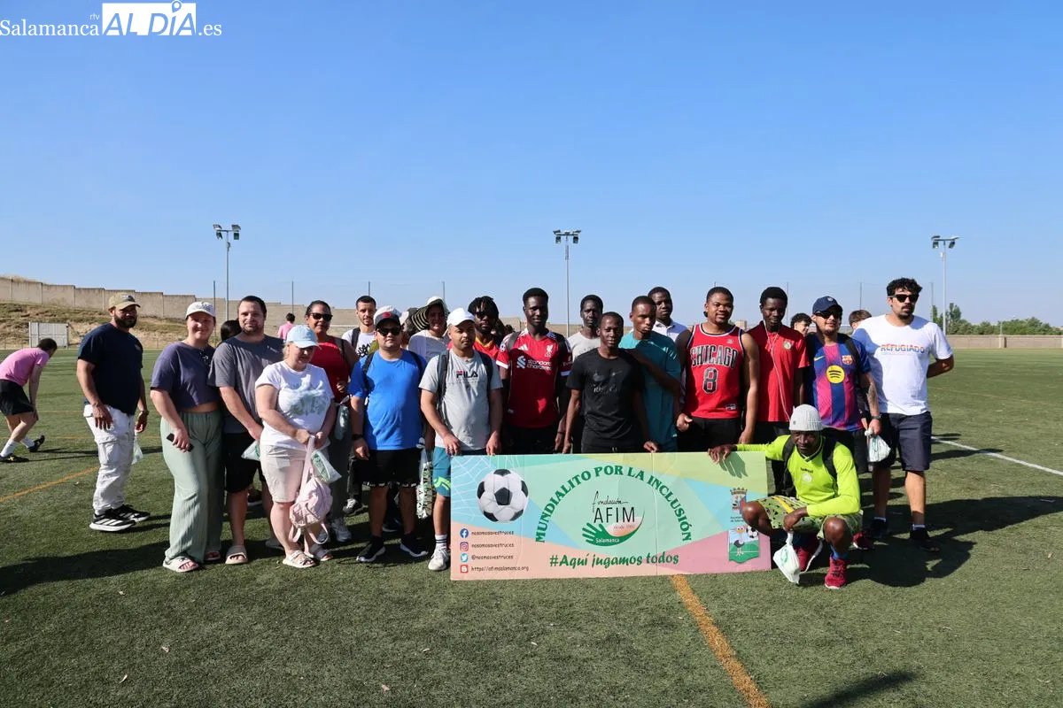 XI Mundialito por la Inclusión de la Fundación AFIM en los campos Ángel Pérez Huerta. Foto de David Sañudo