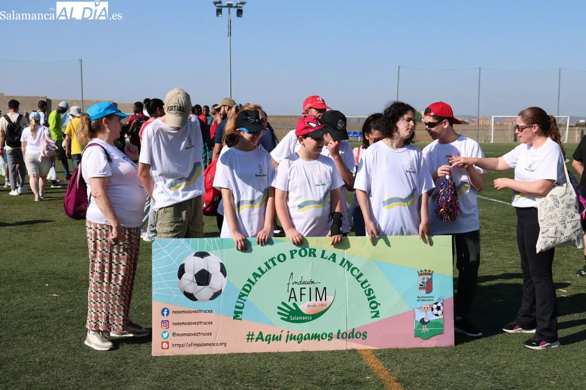 XI Mundialito por la Inclusión de la Fundación AFIM en los campos Ángel Pérez Huerta. Foto de David Sañudo